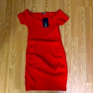 Red sexy dress size L